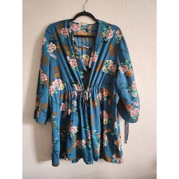 Loralette Womens Plus Size Cover Floral Shaw 3xl - Picture 1 of 6